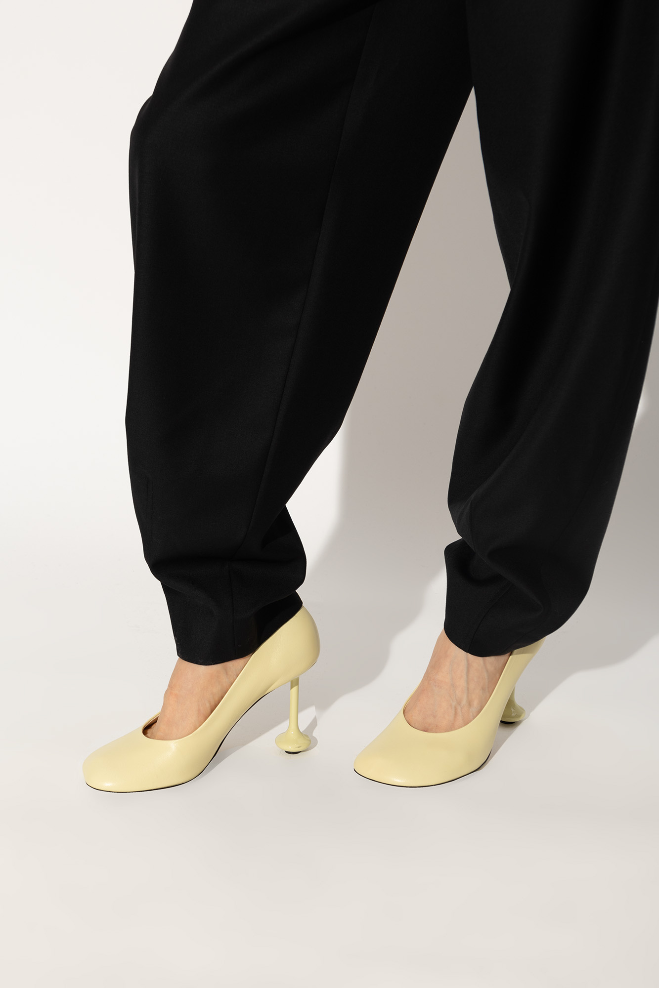Yellow 'Toy' pumps Loewe - pantalon homme loewe